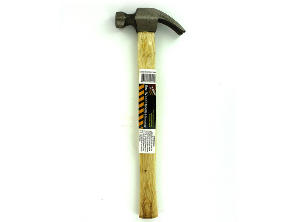 Wood handle hammer