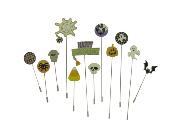 Halloween stick pins, pack of 12