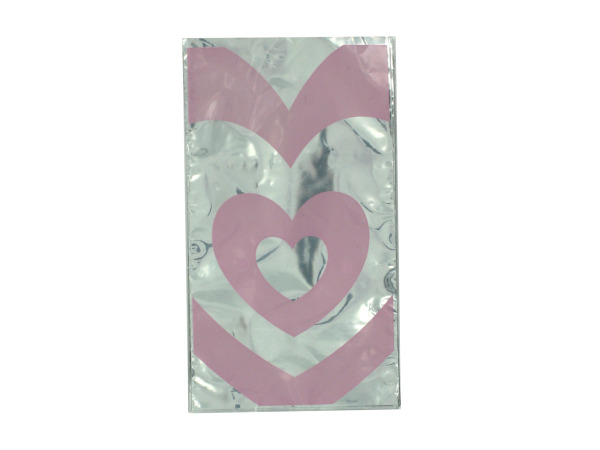 Valentine Pink Heart Goody Bags