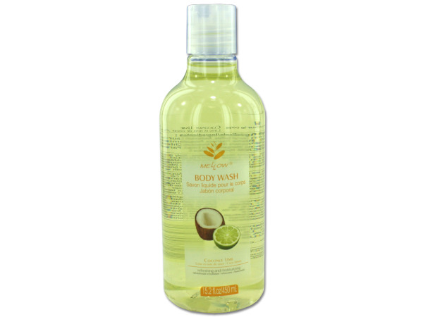 Coconut lime scented body wash