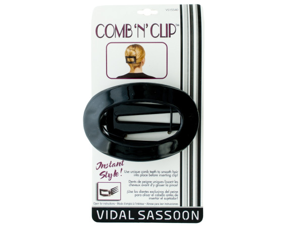 Vidal Sassoon Comb 'N' Clip Hair Clip