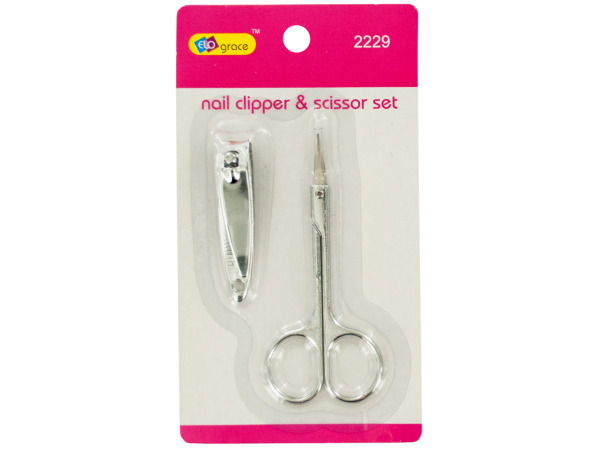 Nail Clippers and Scissors Set