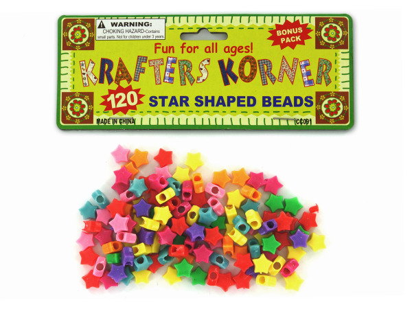 Star Shaped Crafting Beads