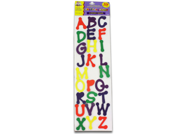 Craft alphabet stacks