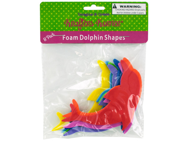Foam dolphin craft shapes