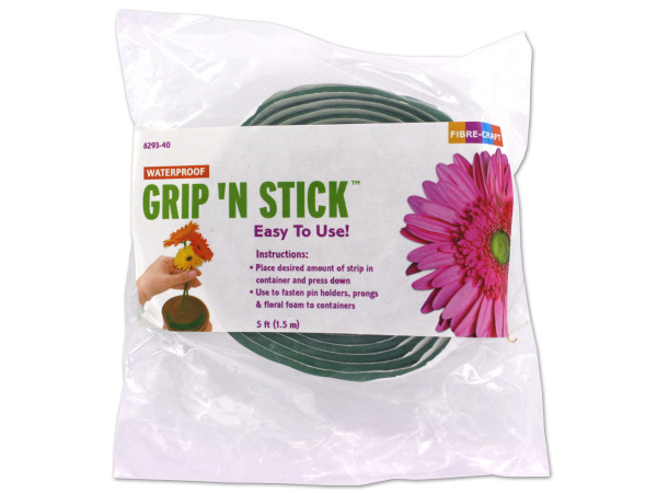 Grip and stick floral tape, 5 feet