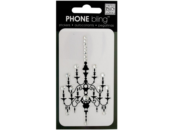 Chandelier Phone Bling Removable Sticker