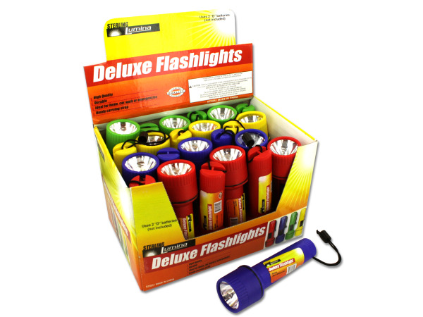Deluxe flashlight display