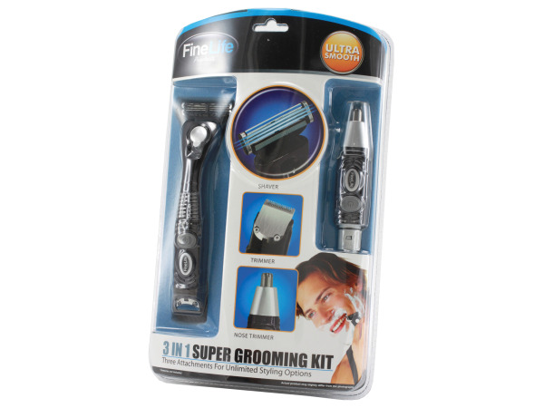 3-in-1 Super Grooming Kit