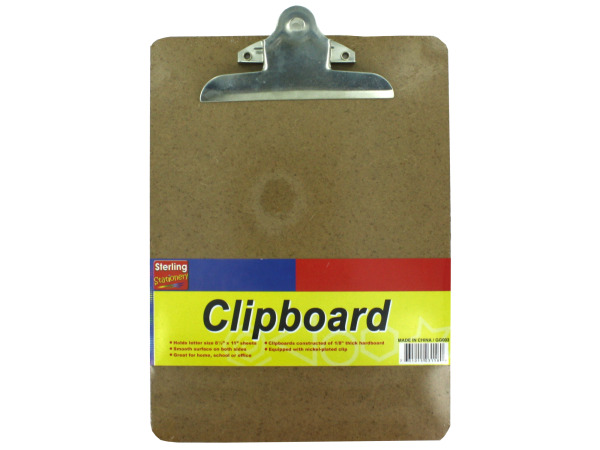 Cork clipboard