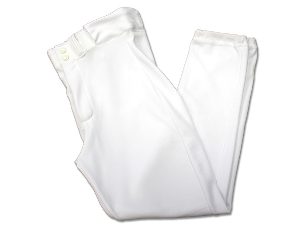 White Baseball Pants (large)