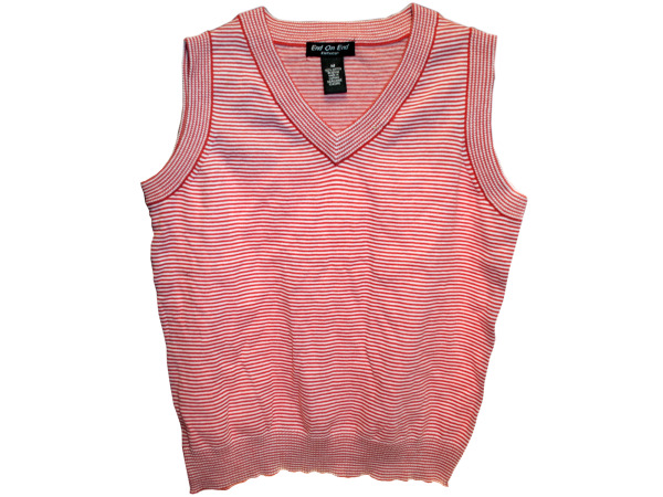 red striped vest assorted sizes