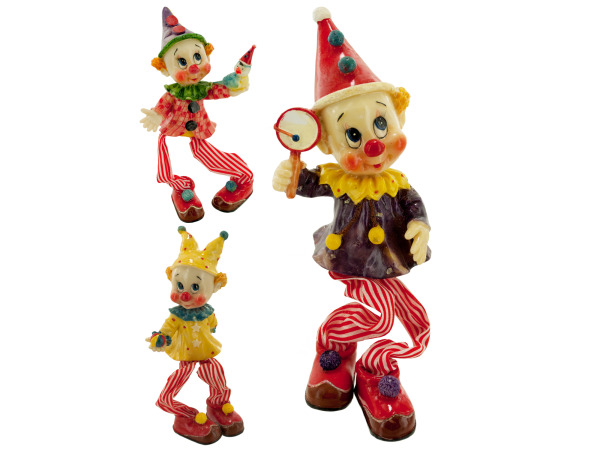 decorative clown assorted designs