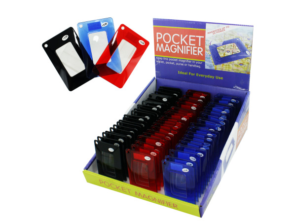 Pocket magnifier display - Click Image to Close