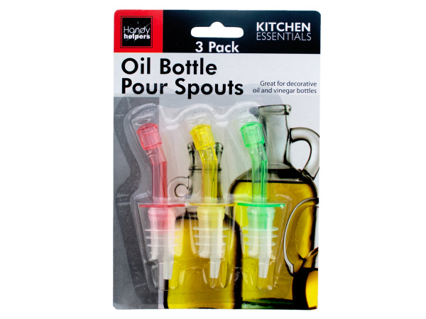 Oil Bottle Pour Spouts Set