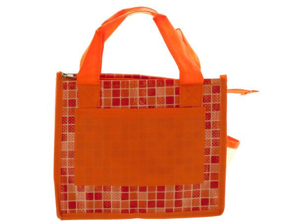 orange cooler bag