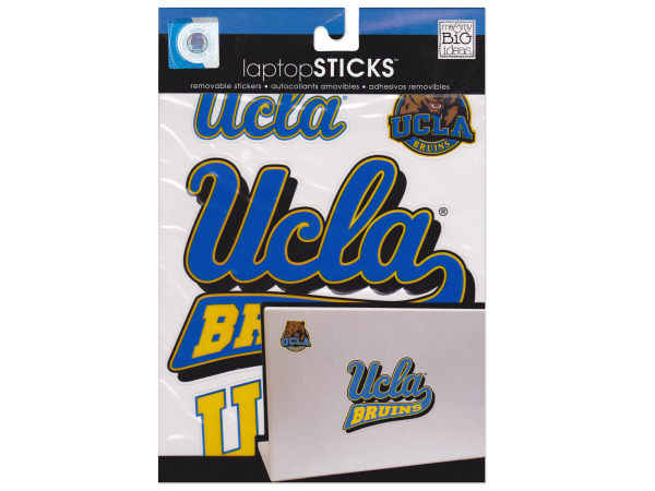 ucla bruins removable laptop stickers