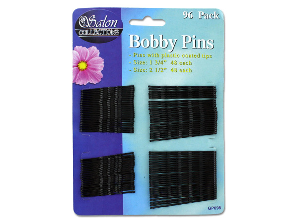 Black bobby pins