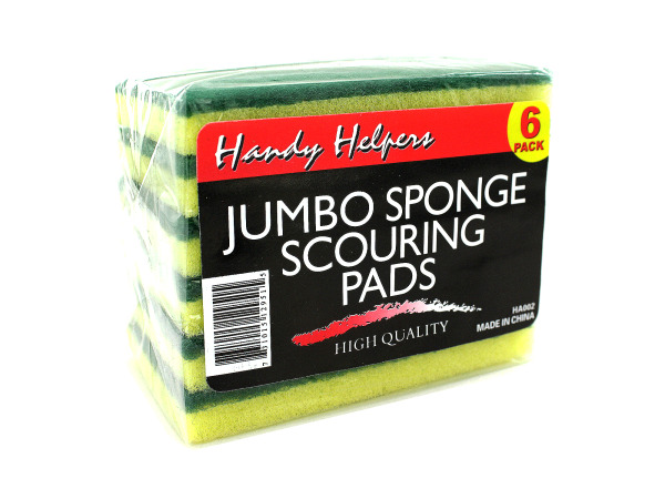 Jumbo Sponge Scouring Pads