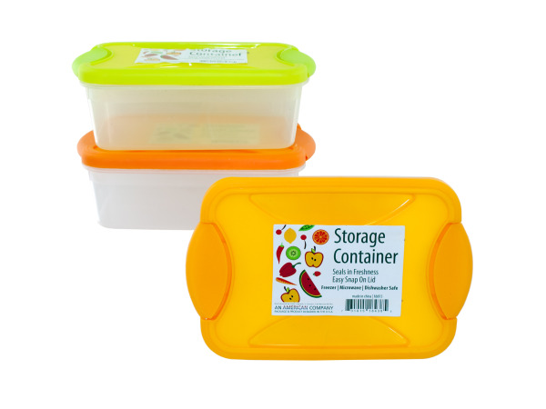 Storage Container with Locking Lid