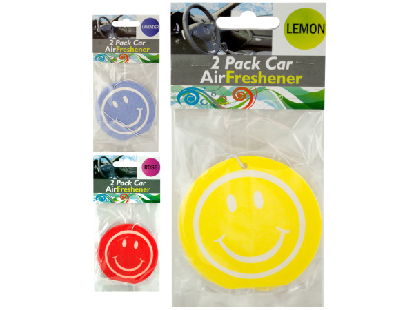 Smiley Face Car Air Freshener