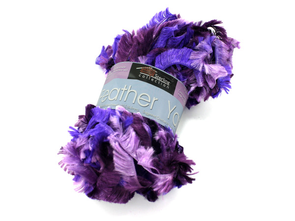 Feather yarn (assorted colors)