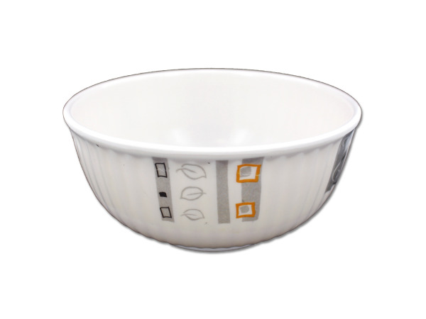 Melamine bowl with modern design
