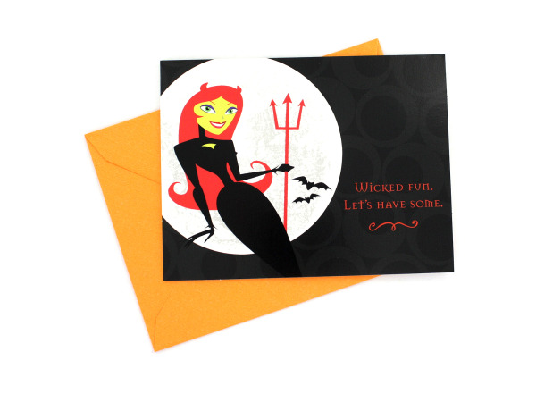 "Wicked Fun" Halloween party invitations