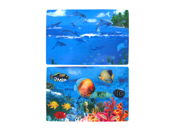 Dolphin plastic placemat