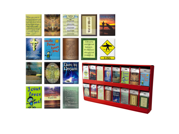 Religious Themed Magnet Display