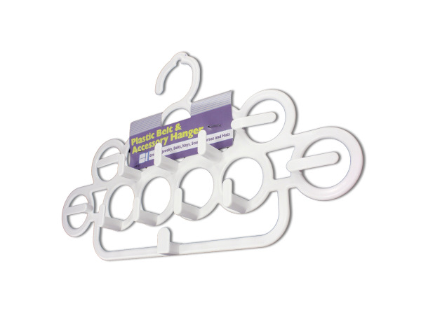 Belt and accessory hanger