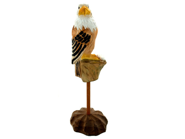 folk art eagle figurine