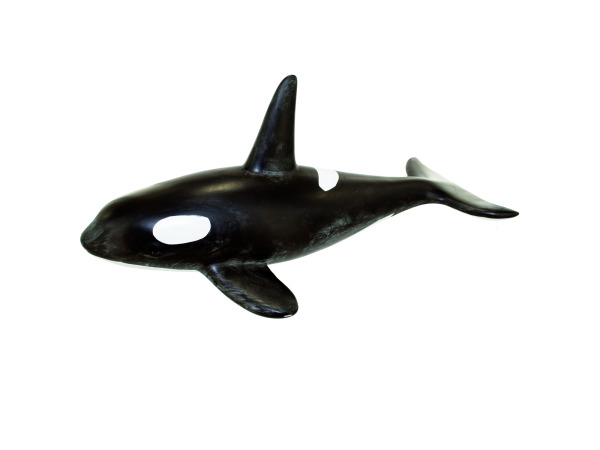 ceramic orca whale