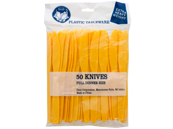 50 pack plastic knives