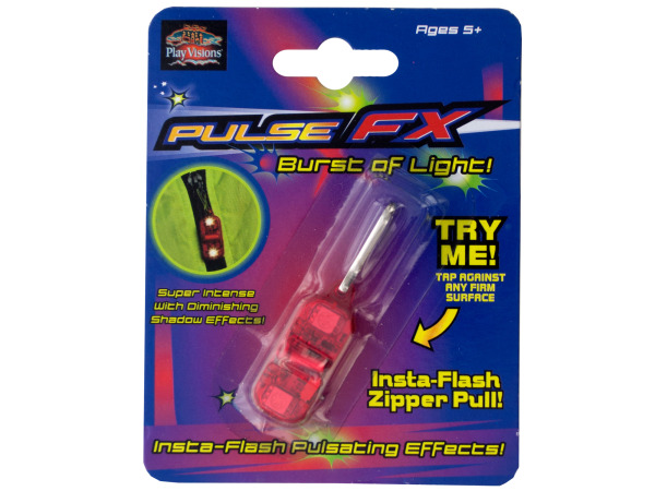 Pulse FX Flashing Zipper Pull