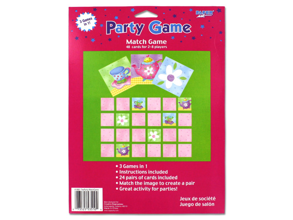 tea party 3 in 1 game
