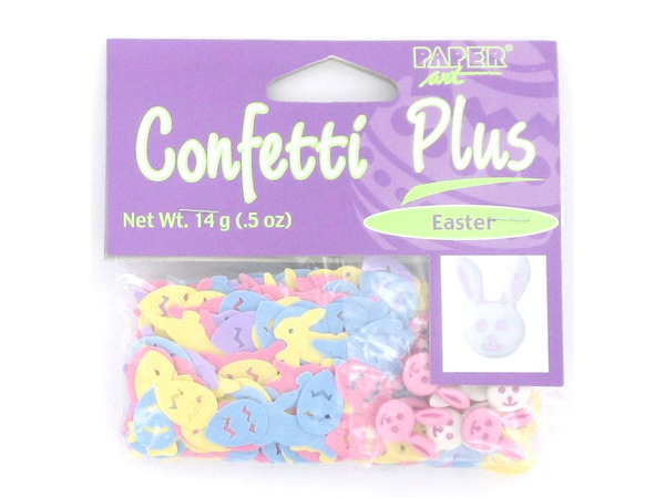 easter bunnies confetti plus mix .5 ounce bag