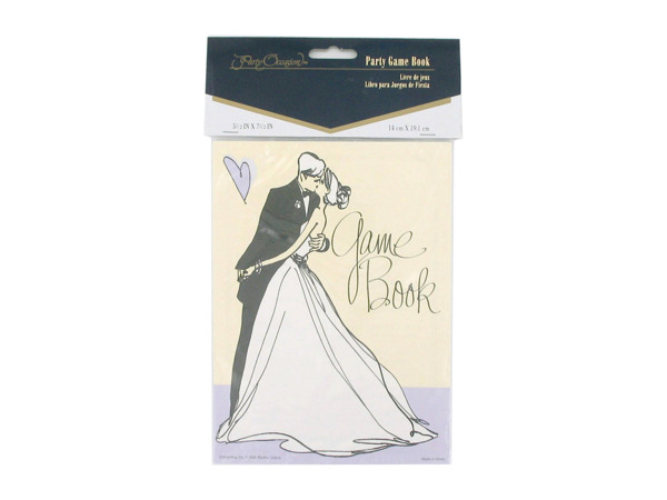 love bridal party game book