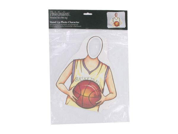 Basketball stand-up character party decoration