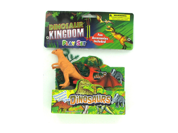 Dinosaur kingdom play set