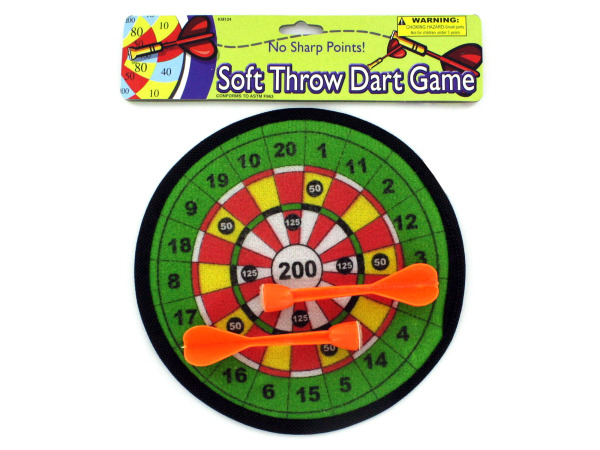 Soft dart game