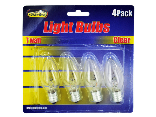 7 Watt light bulbs