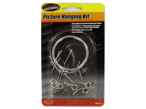 Picture hanging kit - Click Image to Close