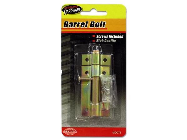 Barrel Bolt with Screws