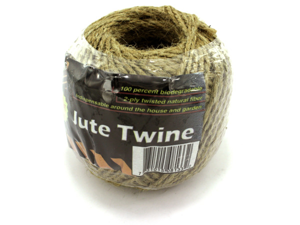 Natural fiber jute twine