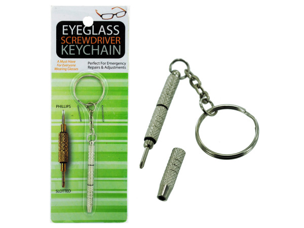 Eyeglass Screwdriver Key chain