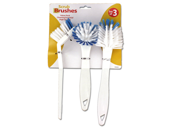Household scrub brush set