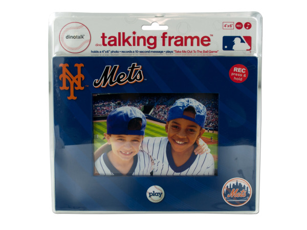 New York Mets 4" x 6" recordable frame
