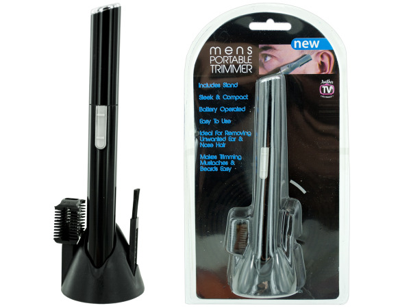 Battery Operated Mens Portable Trimmer