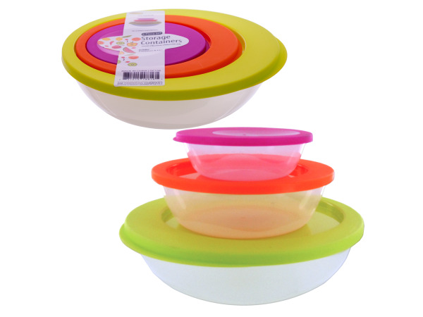 Nesting Food Storage Containers Set